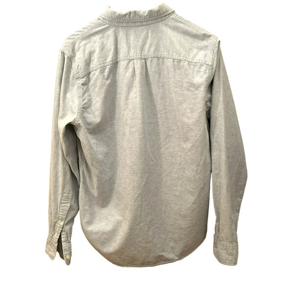 Abercrombie & Fitch Mens Light Blue Muscle Fit Button-Down Shirt Size M Preppy - Picture 4 of 6